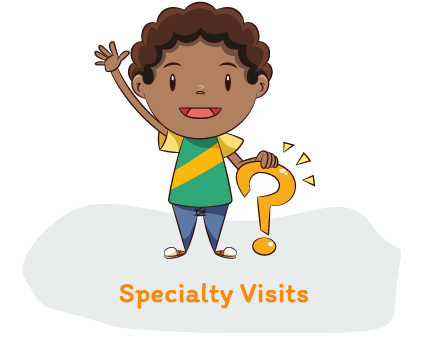 callout graphic for Specialty Visits